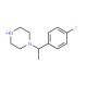 (R)-1-(1-(4-Fluorophenyl)ethyl)piperazine (CAS 862270-48-2) - chemical structure image