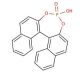 (R)-(−)-1,1′-Binaphthyl-2,2′-diyl Hydrogen Phosphate (CAS 39648-67-4) - chemical structure image