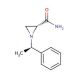 (R)-1-[(1R)-α-Methylbenzyl]aziridine-2-carboxamide (CAS 75985-52-3) - chemical structure image