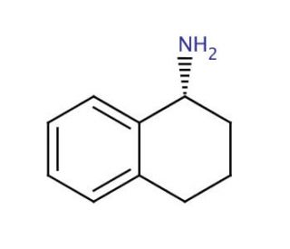 (R)-(&minus;)-1,2,3,4-Tetrahydro-1-naphthylamine (CAS 23357-46-2) - chemical structure image
