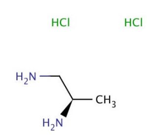 (R)-(&plus;)-1,2-Diaminopropane dihydrochloride (CAS 19777-67-4) - chemical structure image