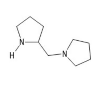 (R)-1-(2-Pyrrolidinylmethyl)pyrrolidine dihydrochloride (CAS 60419-23-0 (non-salt)) - chemical structure image