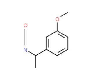 (R)-(&plus;)-1-(3-Methoxyphenyl)ethyl isocyanate (CAS 745784-07-0) - chemical structure image