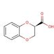 (R)-1,4-Benzodioxane-2-carboxylic acid (CAS 70918-53-5) - chemical structure image