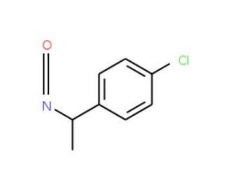 (R)-(&plus;)-1-(4-Chlorophenyl)ethyl isocyanate (CAS 745783-71-5) - chemical structure image
