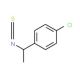 (R)-(−)-1-(4-Chlorophenyl)ethyl isothiocyanate (CAS 737000-80-5) - chemical structure image