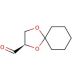 (R)-1,4-Dioxaspiro[4.5]decane-2-carboxaldehyde (CAS 78008-36-3) - chemical structure image