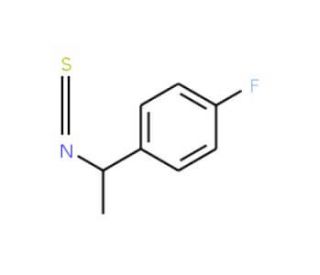 (R)-(&minus;)-1-(4-Fluorophenyl)ethyl isothiocyanate (CAS 737000-82-7) - chemical structure image