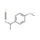 (R)-(−)-1-(4-Methoxyphenyl)ethyl isothiocyanate (CAS 749261-40-3) - chemical structure image