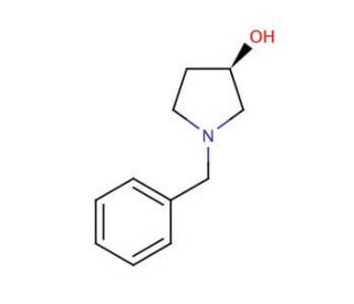 (R)-(&plus;)-1-Benzyl-3-pyrrolidinol (CAS 101930-07-8) - chemical structure image