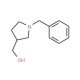 (R)-1-benzyl-beta-prolinol (CAS 303111-43-5) - chemical structure image