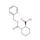 (R)-1-(Benzyloxycarbonyl)-2-piperidinecarboxylic Acid (CAS 28697-09-8) - chemical structure image