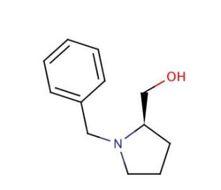 (R)-(&plus;)-1-Benzylpyrrolidine-2-methanol (CAS 182076-49-9) - chemical structure image