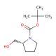 (R)-(+)-1-Boc-2-pyrrolidinemethanol (CAS 83435-58-9) - chemical structure image