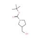 (R)-1-Boc-3-hydroxymethylpyrrolidine (CAS 138108-72-2) - chemical structure image