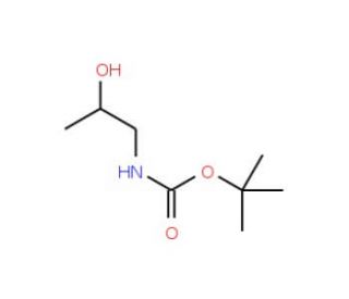 (R)-1-(Boc-amino)-2-propanol (CAS 119768-44-4) - chemical structure image