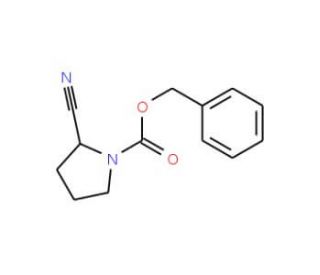(R)-1-Cbz-2-cyano-pyrrolidine (CAS 620601-77-6) - chemical structure image