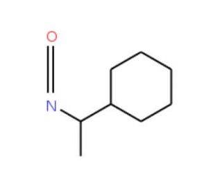 (R)-(&minus;)-1-Cyclohexylethyl isocyanate (CAS 93470-26-9) - chemical structure image