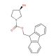 (R)-(−)-1-Fmoc-3-pyrrolidinol (CAS 215178-39-5) - chemical structure image