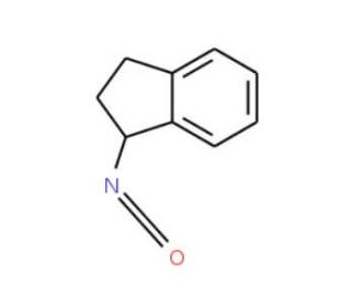 (R)-(&minus;)-1-Indanyl isocyanate (CAS 745783-80-6) - chemical structure image