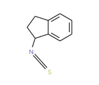 (R)-(&minus;)-1-Indanyl isothiocyanate (CAS 737000-97-4) - chemical structure image