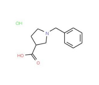 (R)-1-N-Benzyl-beta-proline hydrochloride (CAS 1082055-65-9) - chemical structure image