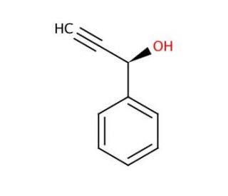 (R)-1-Phenyl-2-propyn-1-ol (CAS 61317-73-5) - chemical structure image