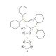 (R)-1-[(SP)-2-(Dicyclohexylphosphino)ferrocenyl]ethyldicyclohexylphosphine (CAS 167416-28-6) - chemical structure image