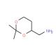 (R)-(2,2-Dimethyl-[1,3]dioxan-4-yl)-methylamine (CAS 96894-67-6) - chemical structure image