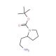 (R)-2-(Aminoethyl)-1-N-Boc-pyrrolidine (CAS 550378-07-9) - chemical structure image