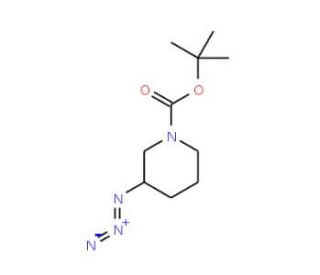 (R)-2-(Azidomethyl)-1-Boc-pyrrolidine (CAS 259537-91-2) - chemical structure image