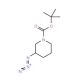 (R)-2-(Azidomethyl)-1-Boc-pyrrolidine (CAS 259537-91-2) - chemical structure image