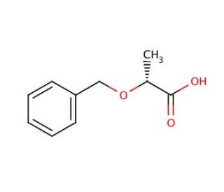 (R)-(&plus;)-2-(Benzyloxy)propionic acid (CAS 100836-85-9) - chemical structure image