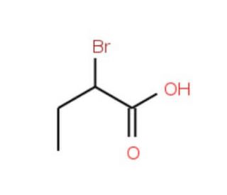 (R)-2-Bromobutyric Acid (CAS 2681-94-9) - chemical structure image