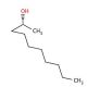 (R)-(-)-2-Decanol 的分子结构, CAS编号: 33758-15-5 (R)-(−)-2-Decanol (CAS 33758-15-5) - chemical structure image