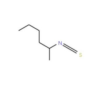 (R)-(&minus;)-2-Hexyl isothiocyanate (CAS 737000-95-2) - chemical structure image