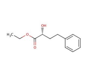 (R)-2-Hydroxy-4-phenylbutyric Acid Ethyl Ester (CAS 90315-82-5) - chemical structure image