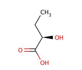 (R)-2-Hydroxybutyric acid (CAS 20016-85-7) - chemical structure image