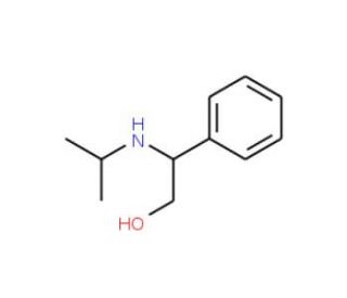 (R)-2-Isopropylamino-2-phenylethanol (CAS 112211-92-4) - chemical structure image