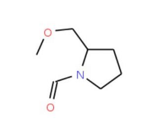 (R)-(&plus;)-2-(Methoxymethyl)-1-pyrrolidinecarboxaldehyde (CAS 121817-71-8) - chemical structure image