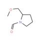 (R)-(+)-2-(Methoxymethyl)-1-pyrrolidinecarboxaldehyde (CAS 121817-71-8) - chemical structure image