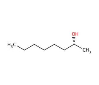 (R)-(&minus;)-2-Octanol (CAS 5978-70-1) - chemical structure image