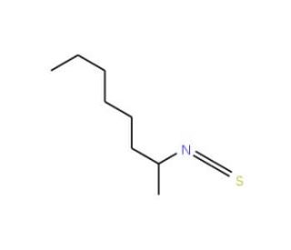 (R)-(&minus;)-2-Octyl isothiocyanate - chemical structure image