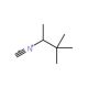 (R)-3,3-Dimethylbut-2-ylisocyanide (CAS 438186-74-4) - chemical structure image