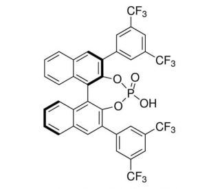 (R)-3,3&prime;-Bis[3,5-bis(trifluoromethyl)phenyl]-1,1&prime;-binaphthyl-2,2&prime;-diyl hydrogenphosphate (CAS 791616-62-1) - chemical structu