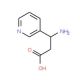 (R)-3-Amino-3-(3-pyridyl)propionic acid (CAS 155050-17-2) - chemical structure image
