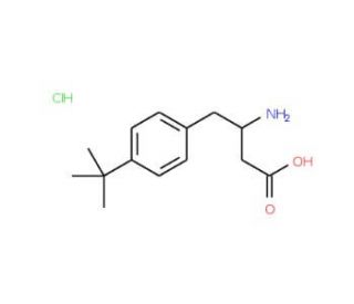 (R)-3-Amino-4-(4-tert-butyl-phenyl)butyric acid HCl (CAS 401916-47-0) - chemical structure image