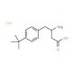 (R)-3-Amino-4-(4-tert-butyl-phenyl)butyric acid HCl (CAS 401916-47-0) - chemical structure image