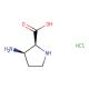 (R)-3-Amino-L-proline HCL (CAS 2489613-09-2) - chemical structure image