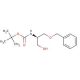 (R)-(+)-3-Benzyloxy-2-(Boc-amino)-1-propanol (CAS 127559-33-5) - chemical structure image